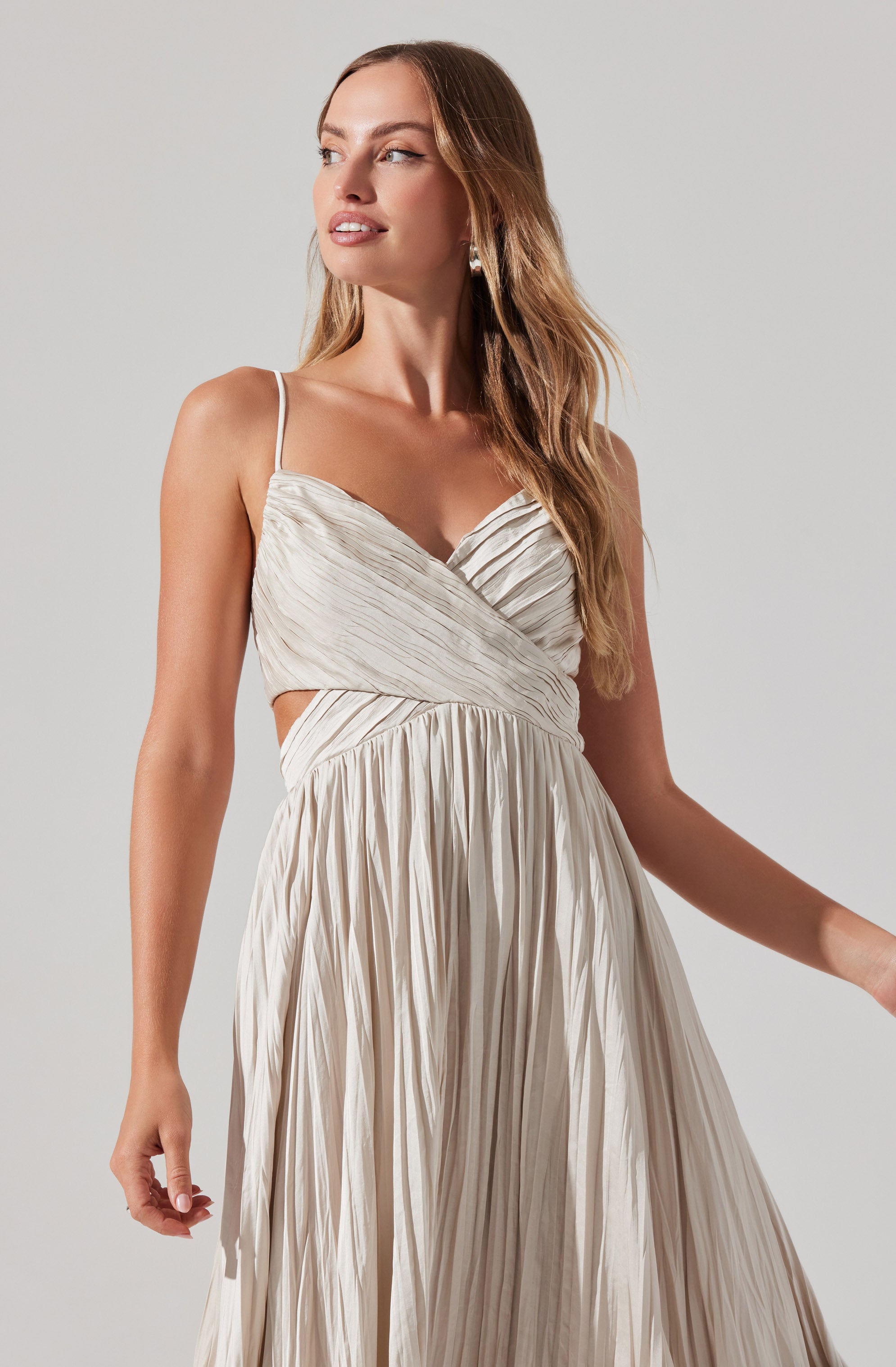 Capitola Pleated Midi Dress - Buy Now!