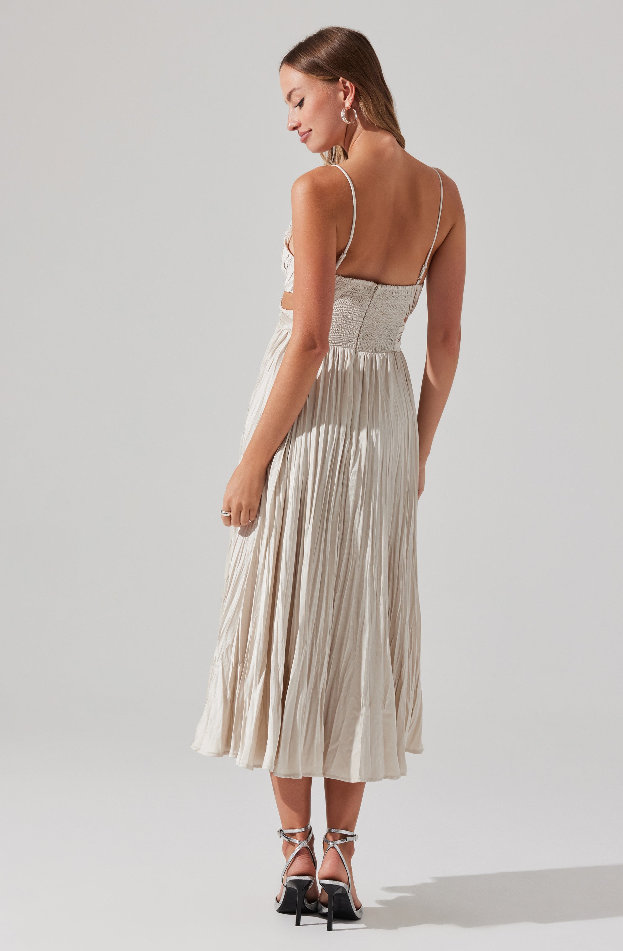 Capitola Pleated Midi Dress - Buy Now!