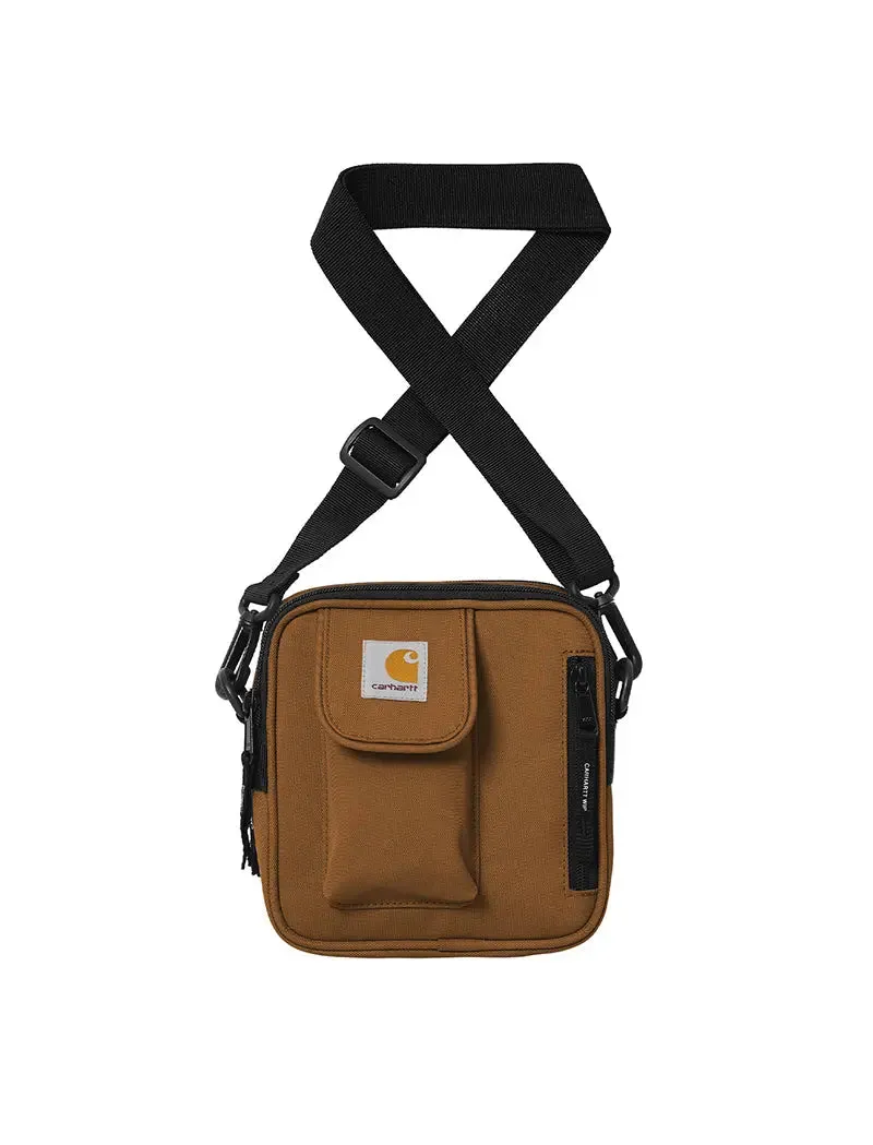 Carhartt WIP Deep H Brown Essentials Bag.