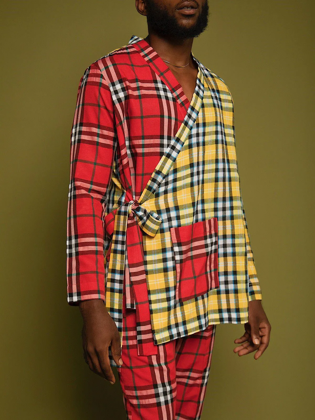 Casj Vol 2 Checked Wrap Shirt - Shop Now!