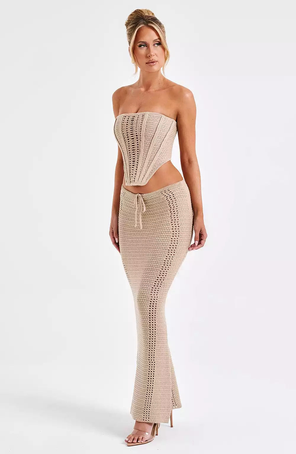 Chayenne Maxi Skirt - Beige - Shop Now