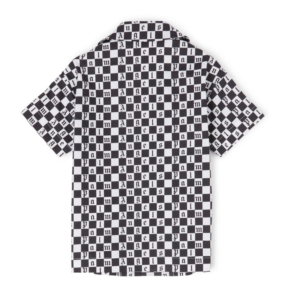 Checkerboard Print Shirt