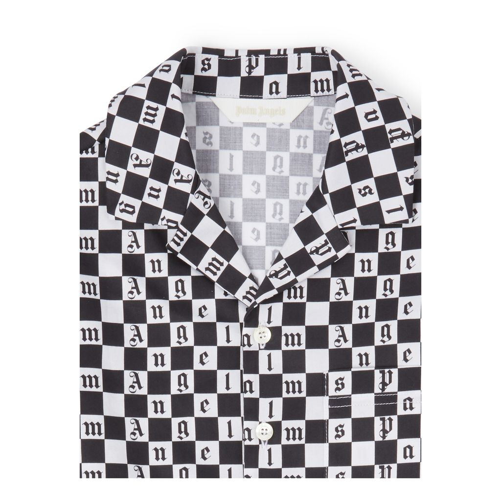 Checkerboard Print Shirt