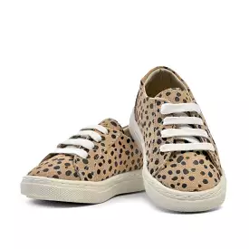 Cheetah Print Low Top Sneakers