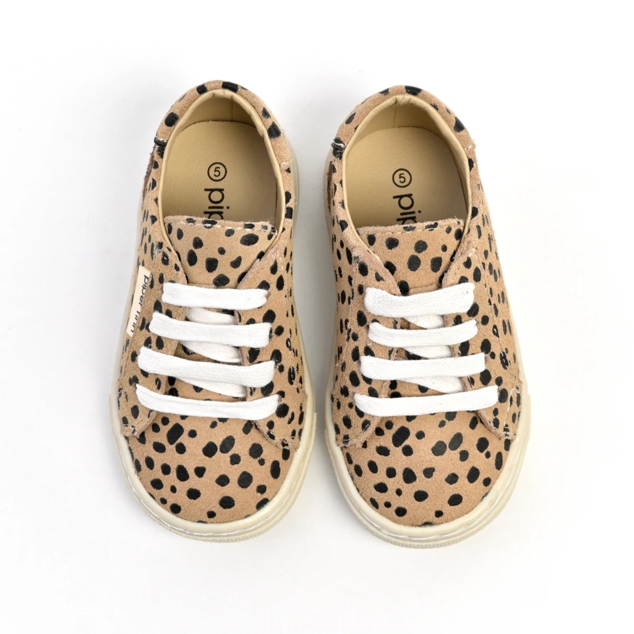 Cheetah Print Low Top Sneakers