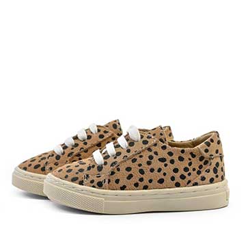 Cheetah Print Low Top Sneakers