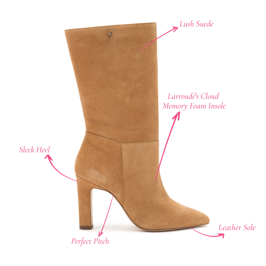 Cindy Boot - Toasted Suede