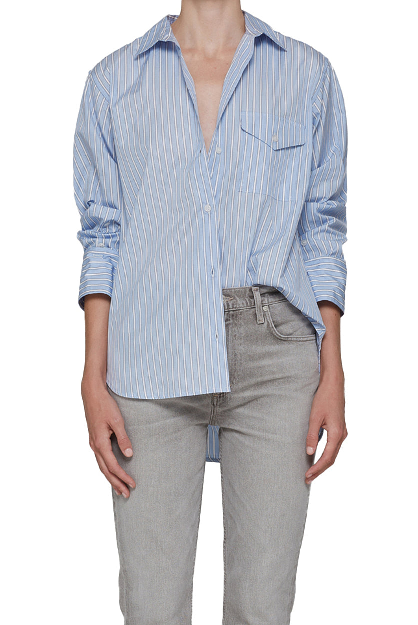 Citizens of Humanity Shay Shirt - Melissani Stripe: Shop Now!