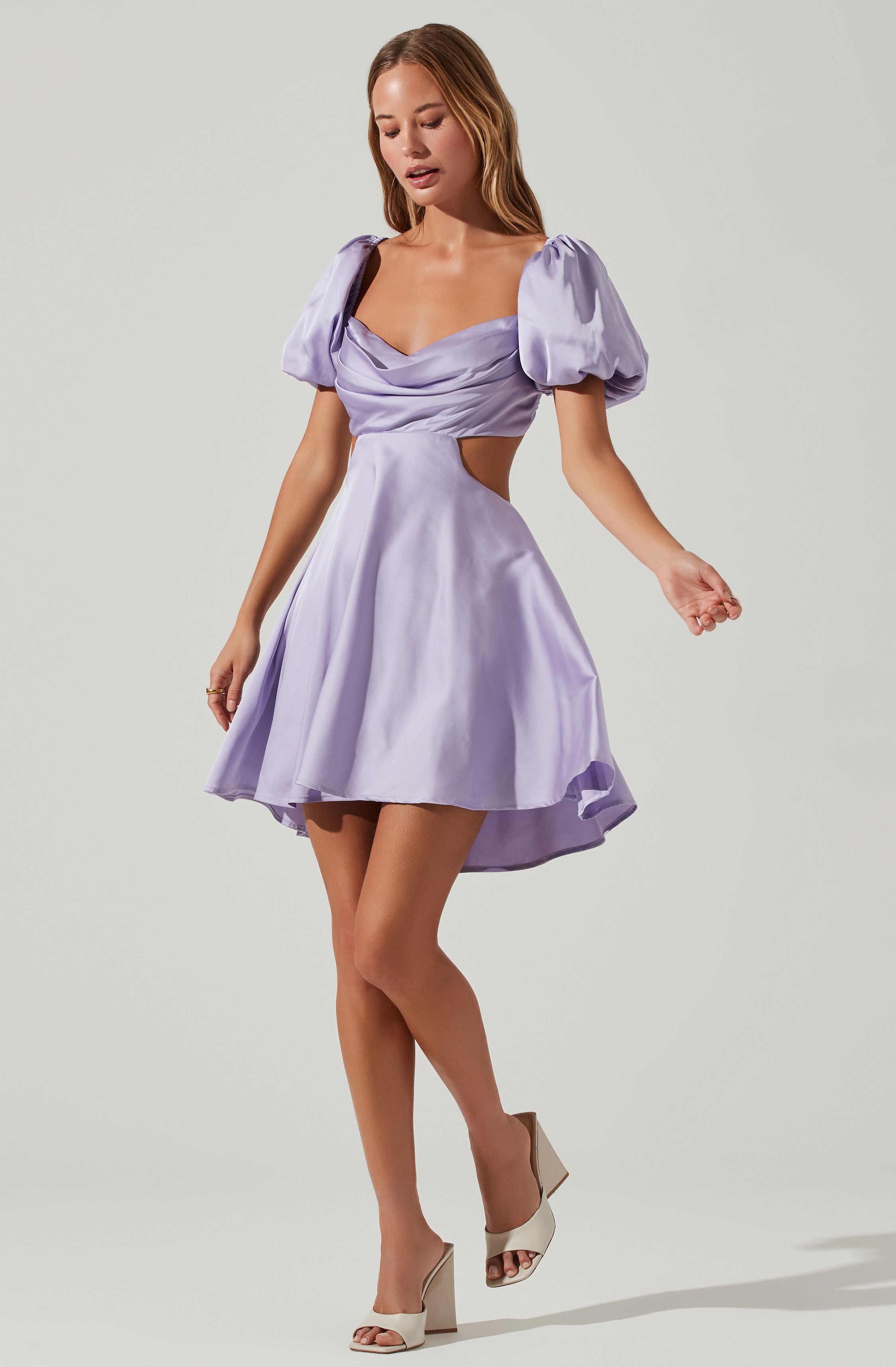 Clarita Puff Sleeve Dress