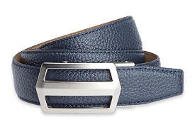 Classic Navy Golf Belt with Deep Sea 1 3/8 Strap