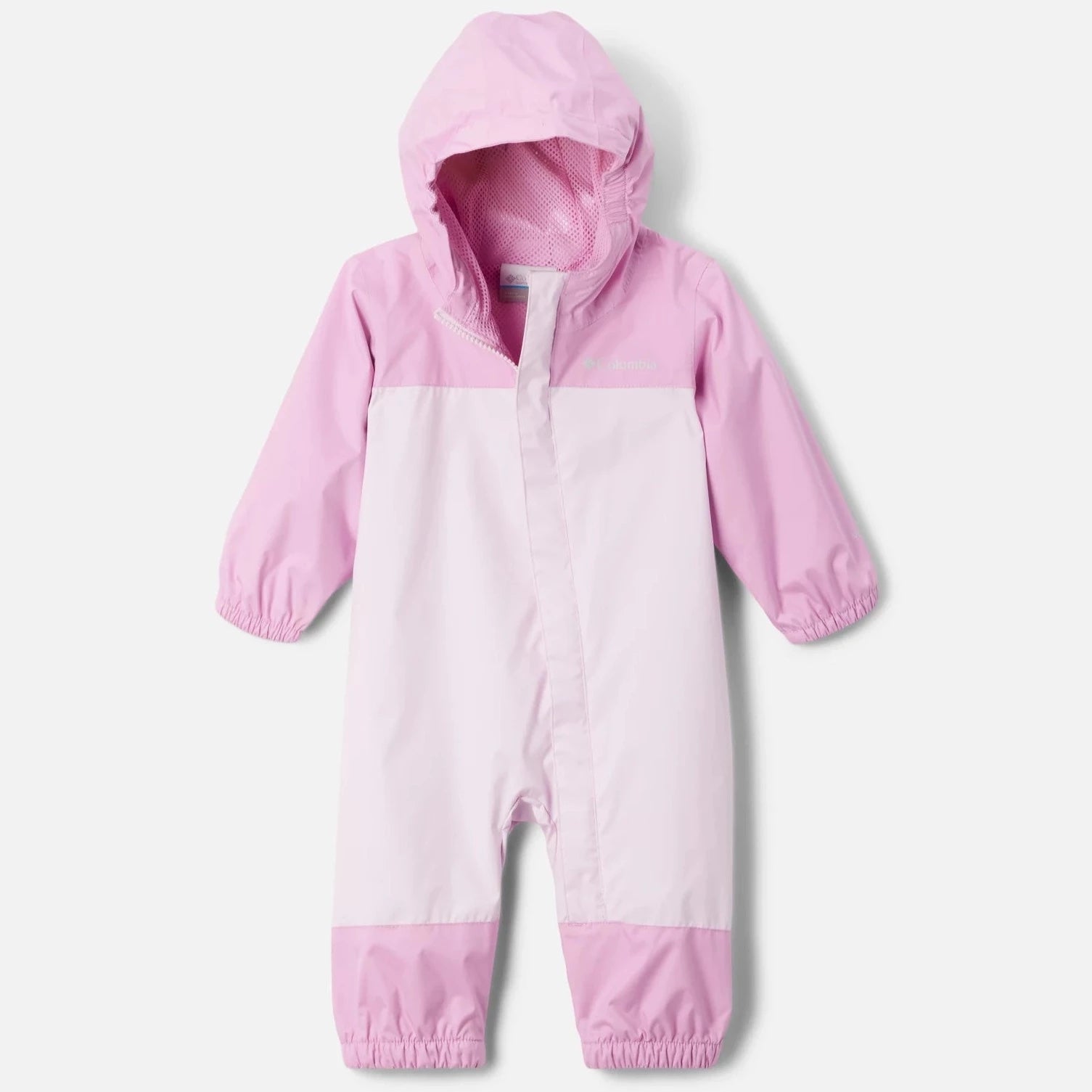 Columbia Pink Dawn Rain Suit - Cosmos Critter Jumper for Infants.