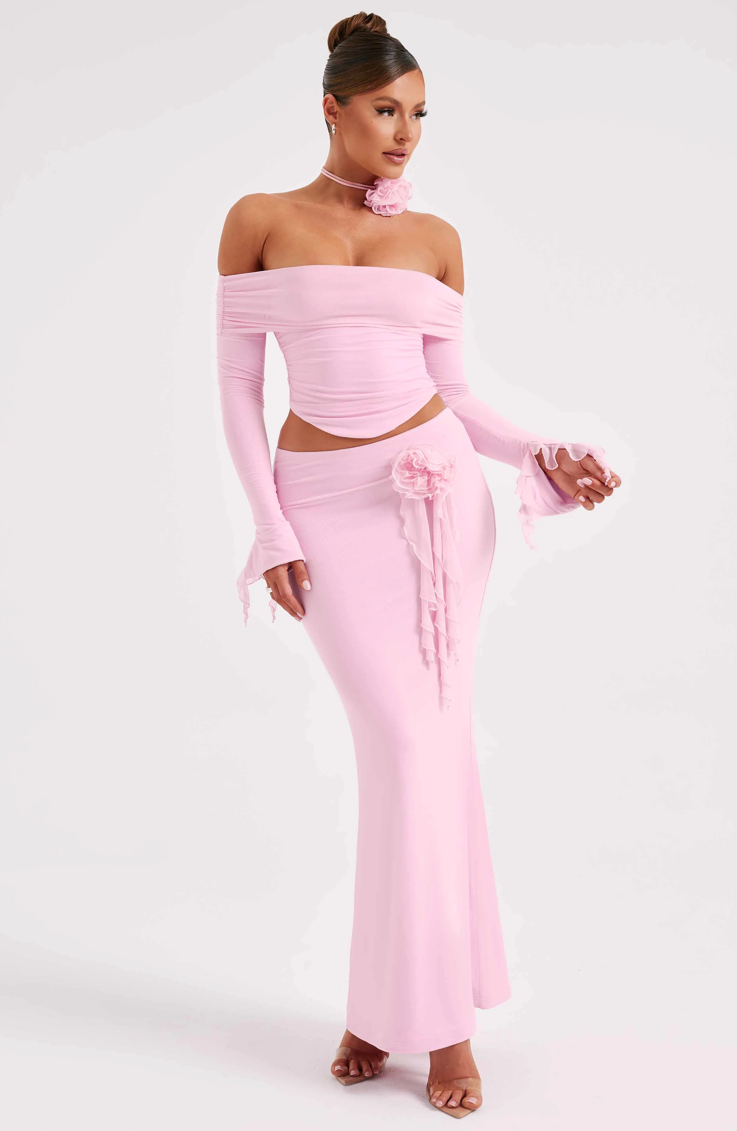 Deema Maxi Skirt - Pink - Women's Fashion - Shop Now