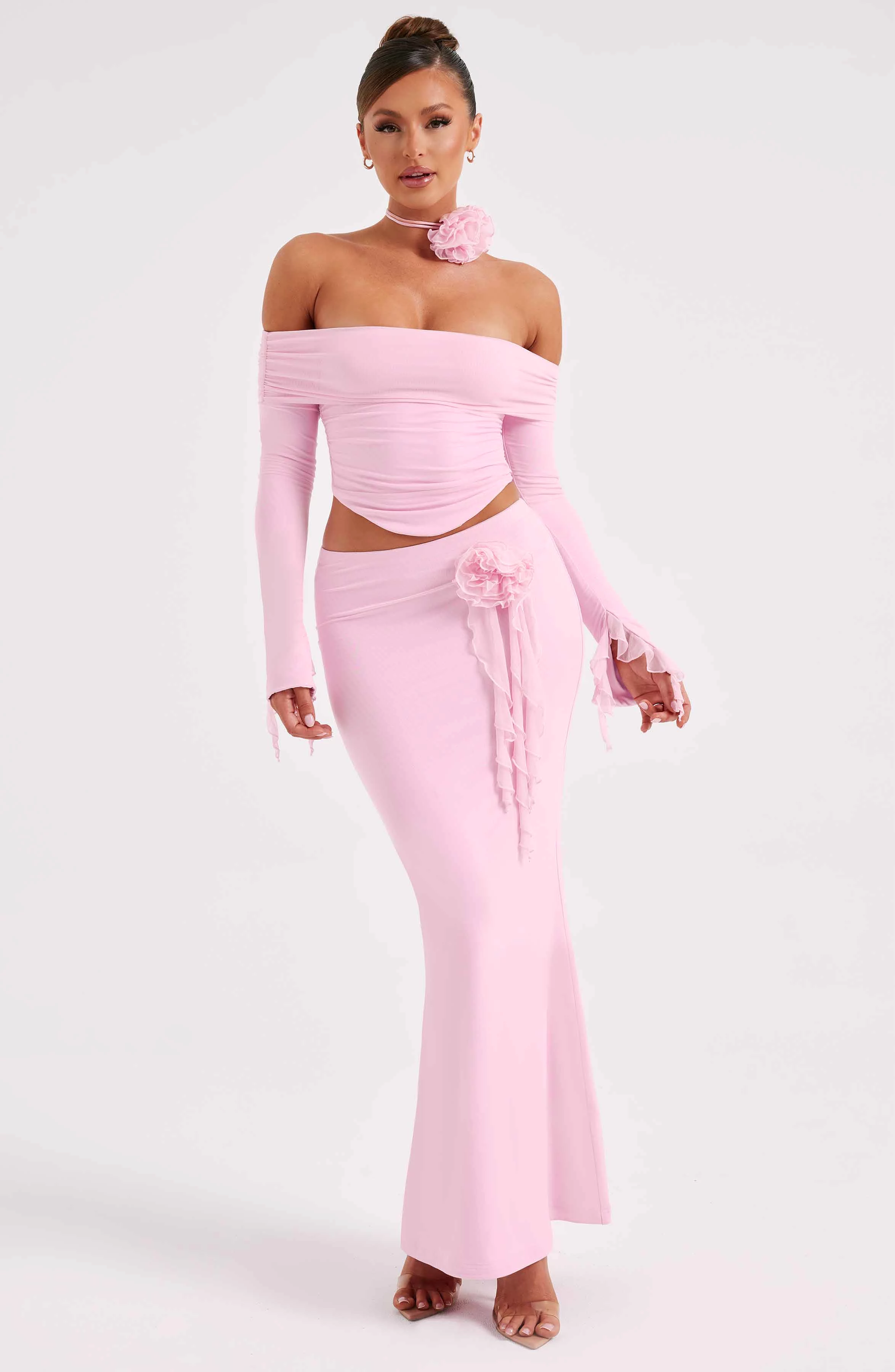 Deema Maxi Skirt - Pink - Women's Fashion - Shop Now