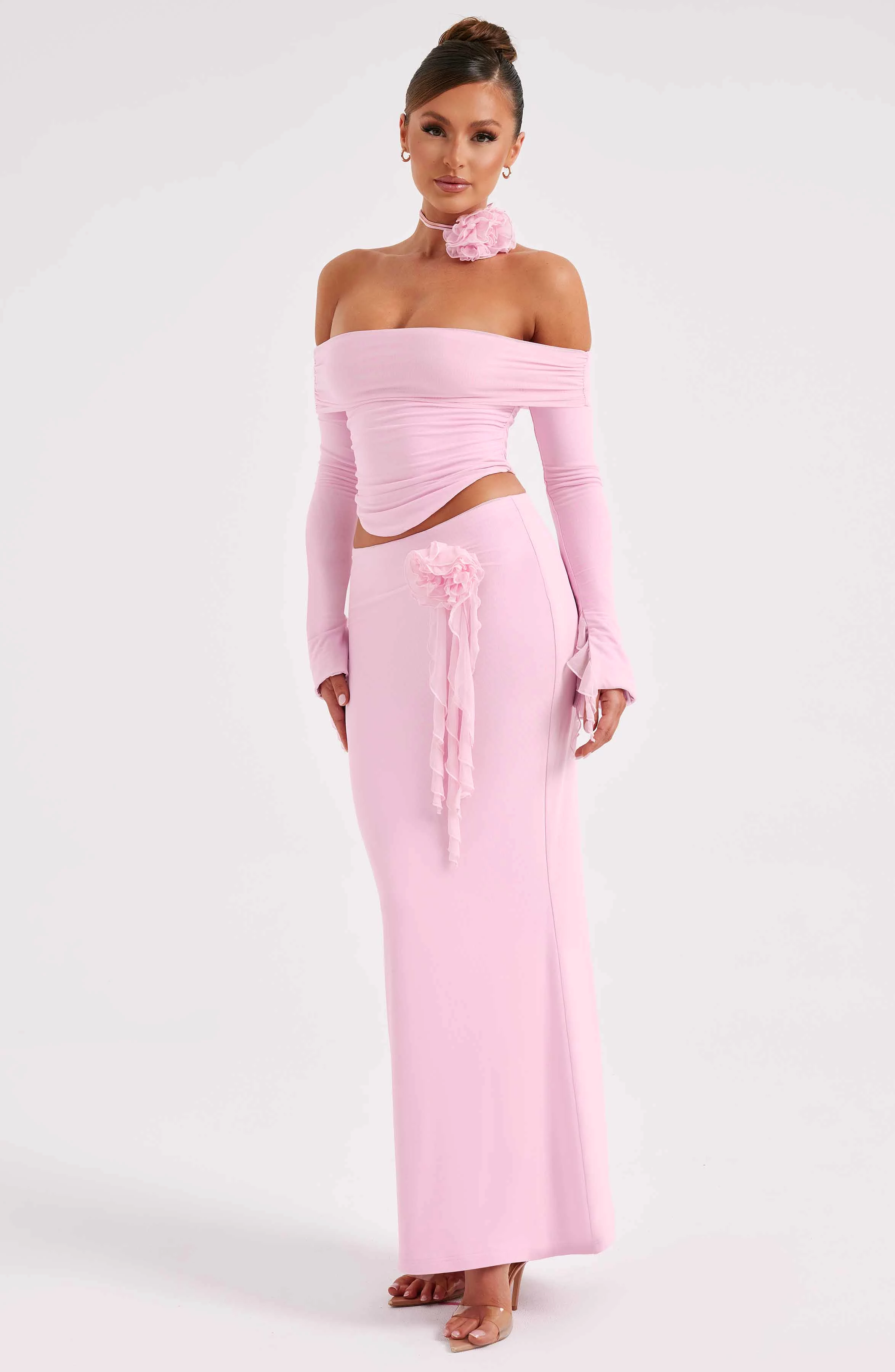 Deema Maxi Skirt - Pink - Women's Fashion - Shop Now