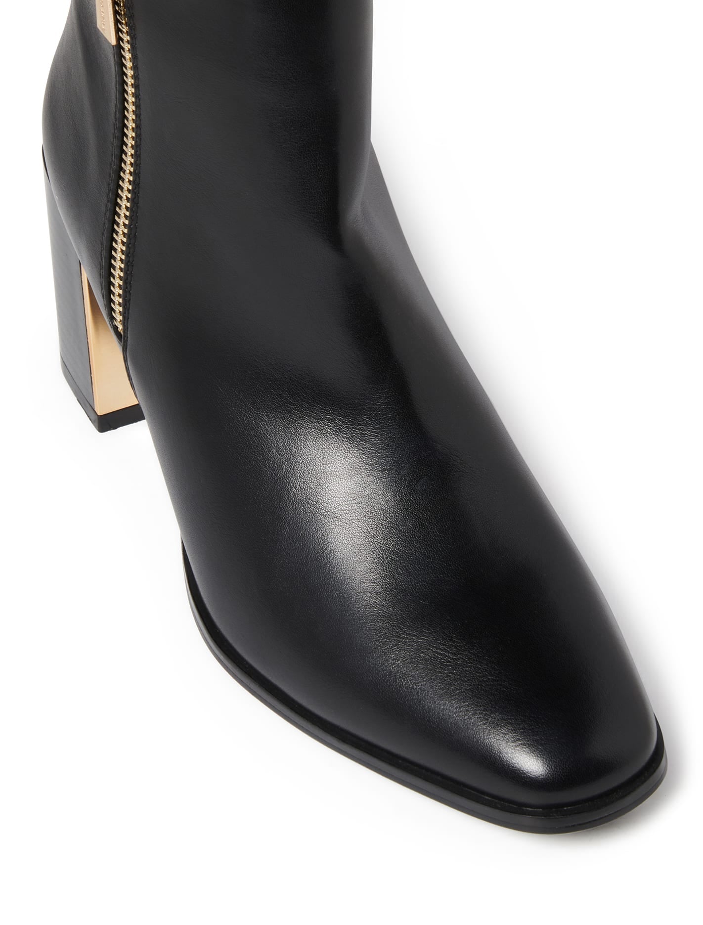 Della Zip Boot - Heeled Boot | Shop Now