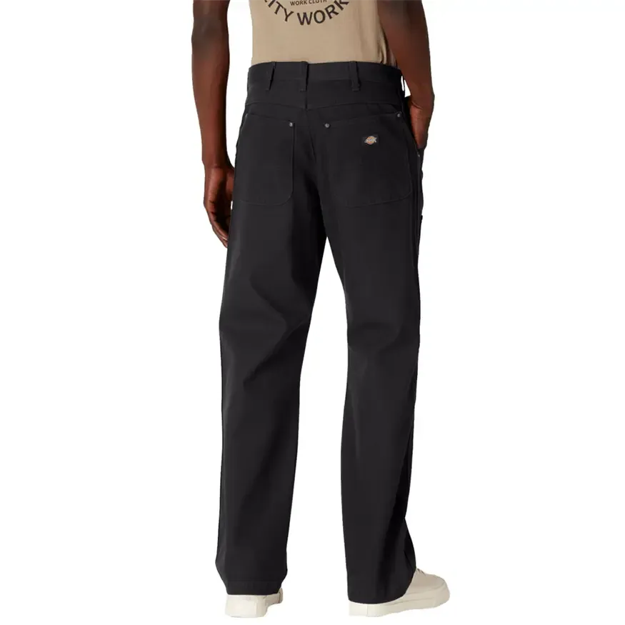 Dickies double front duck pants, stonewashed black