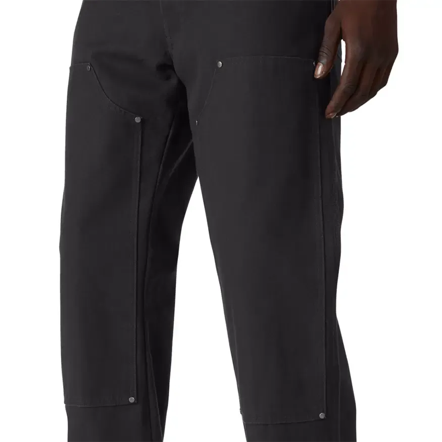 Dickies double front duck pants, stonewashed black