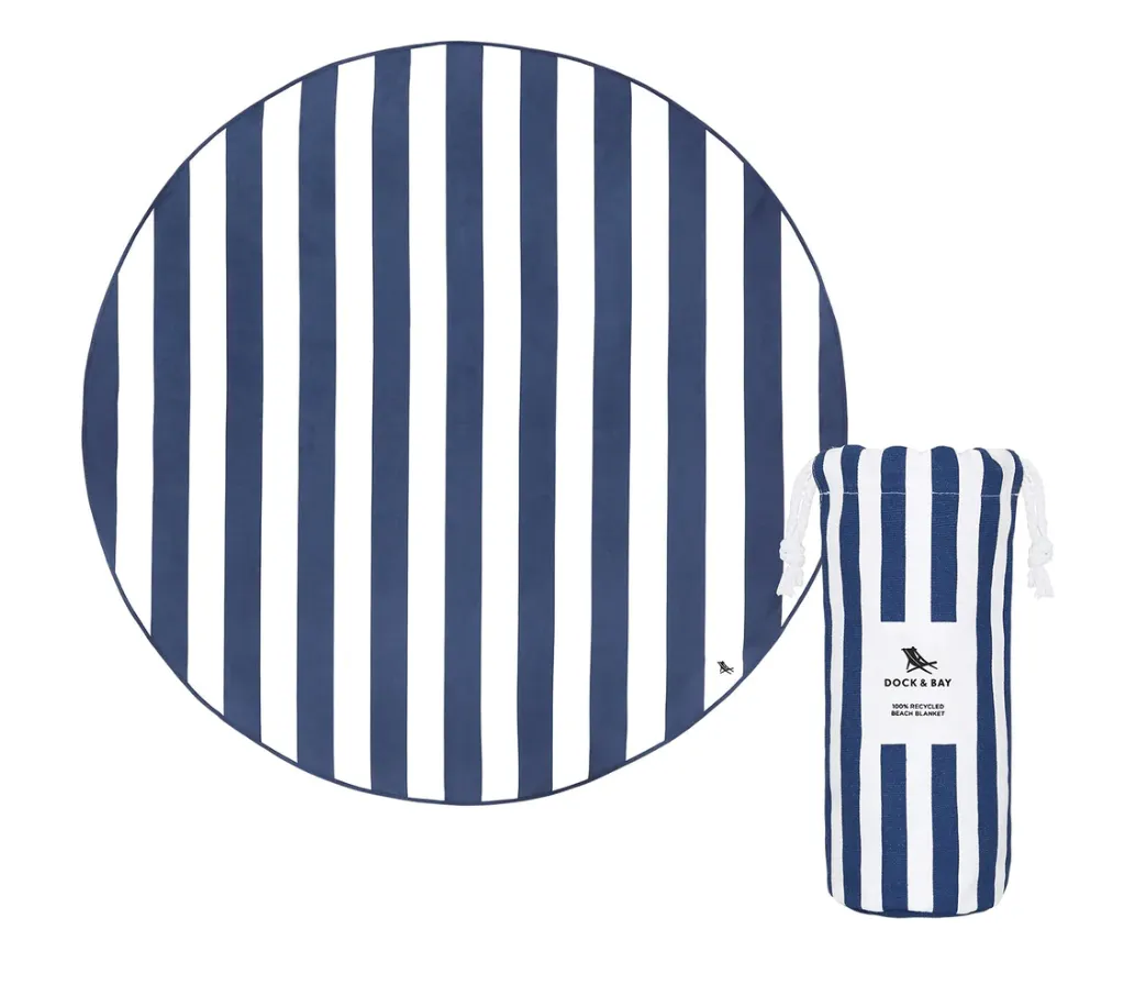 Dock & Bay Whitsunday Blue Round Quick Dry Towels