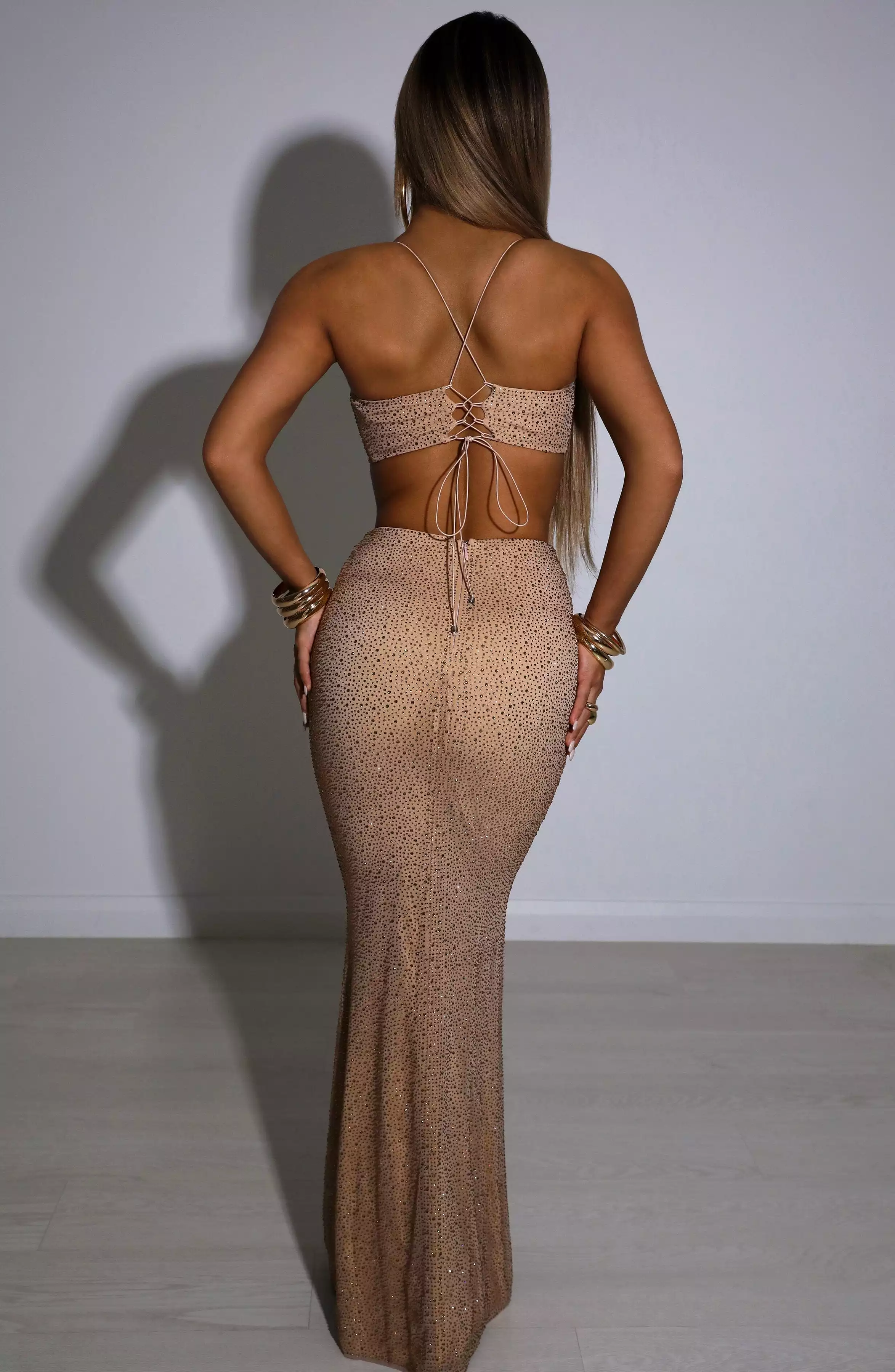 Eloise Maxi Skirt - Bronze: Shop Now!