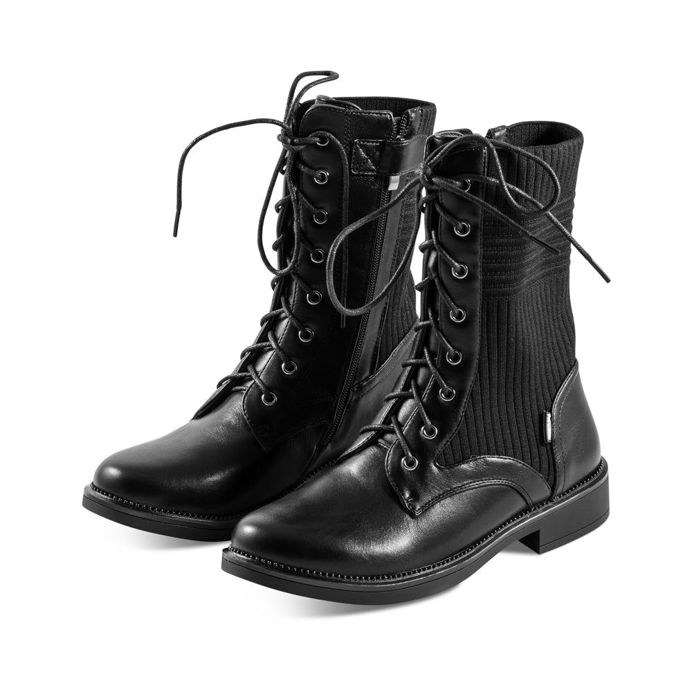 Elzy Black Leather F23 - Google SEO friendly result: Black Leather F23 Elzy