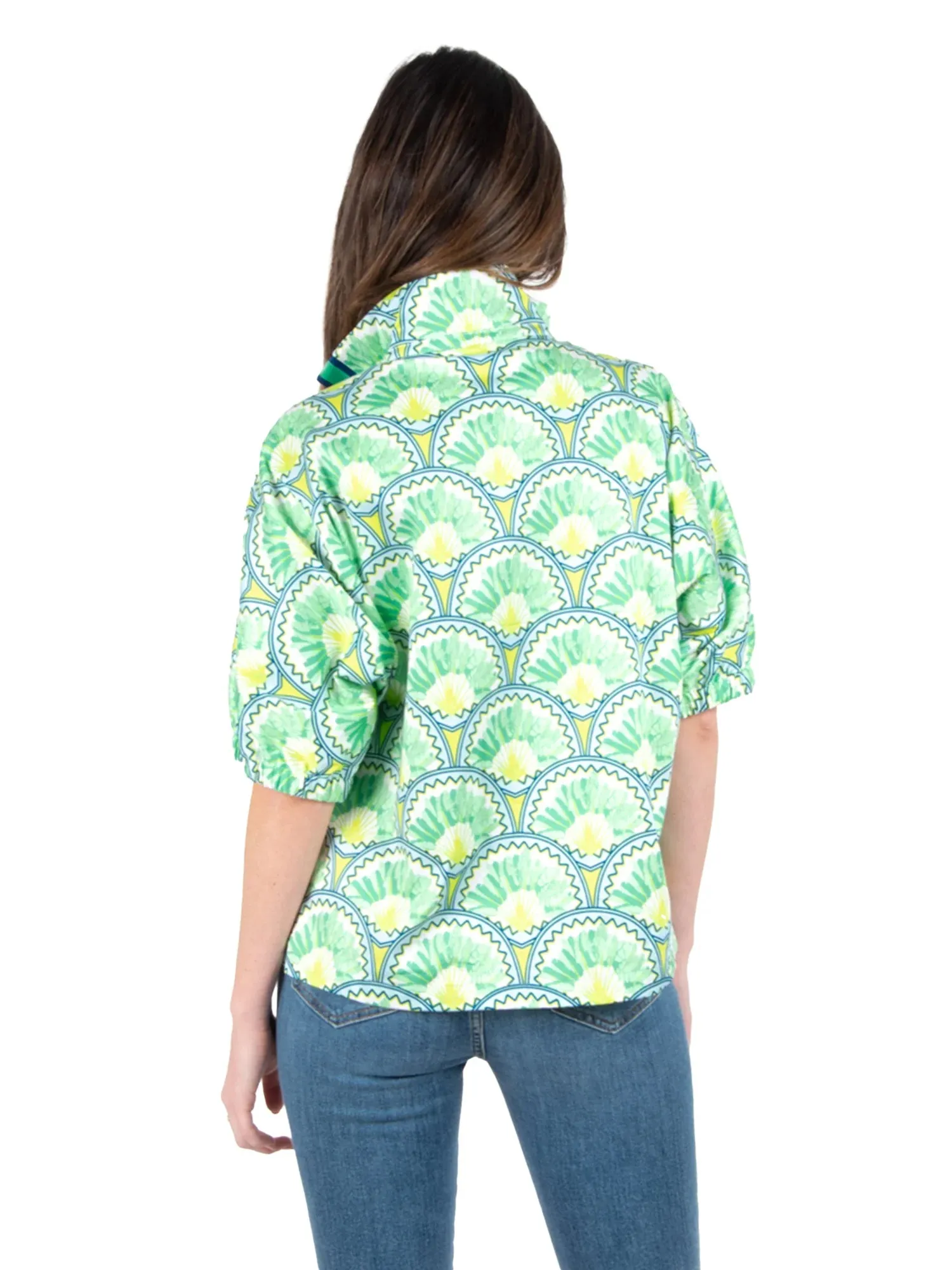 Emily McCarthy Poppy Top Deco Palm - Floral Print Blouse | Shop Women's Fashion | Online Shopping | Free Shipping