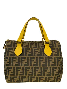 FENDI Zucca Boston Bag made of Canvas - Google SEO result