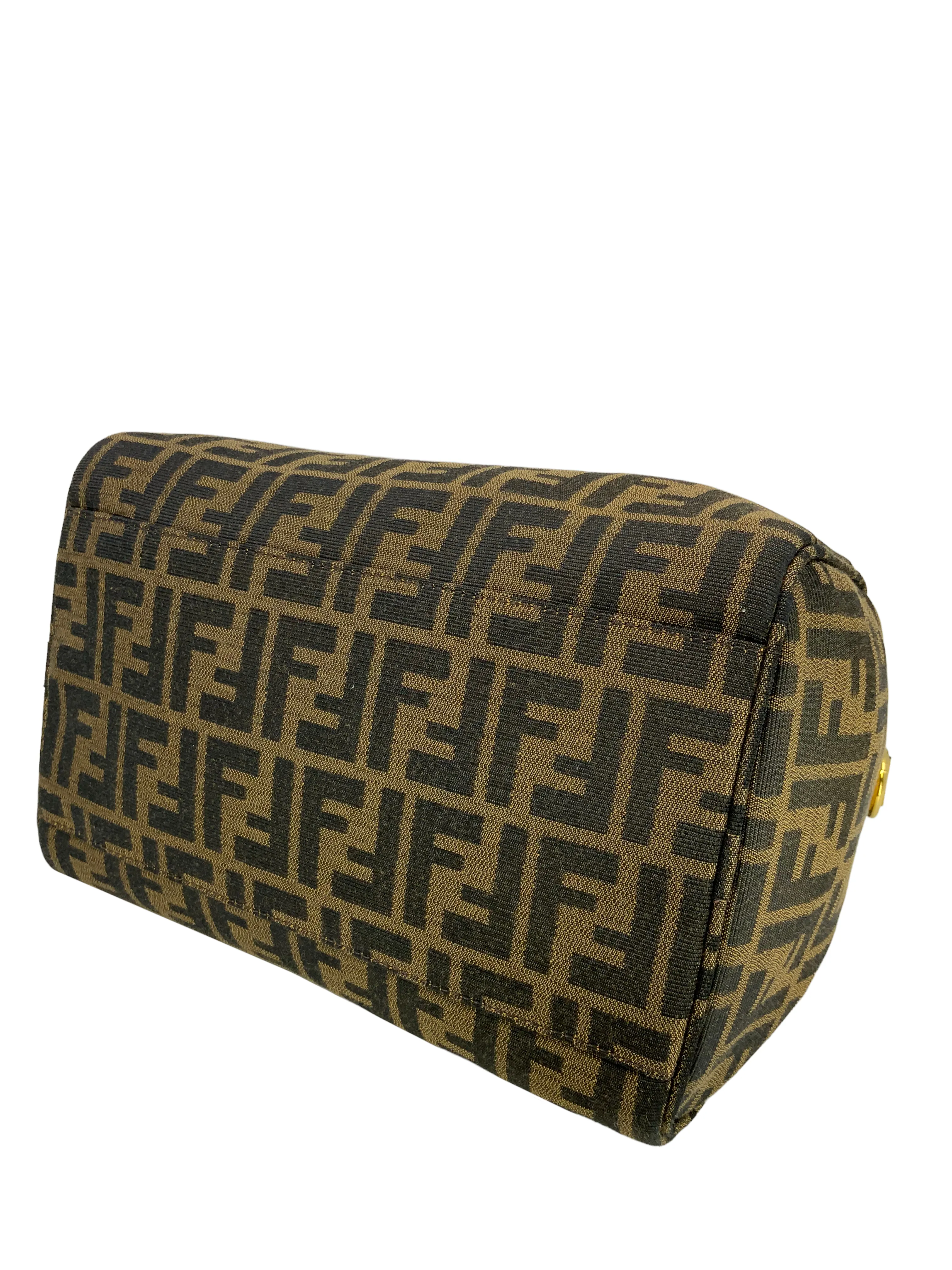 FENDI Zucca Boston Bag made of Canvas - Google SEO result