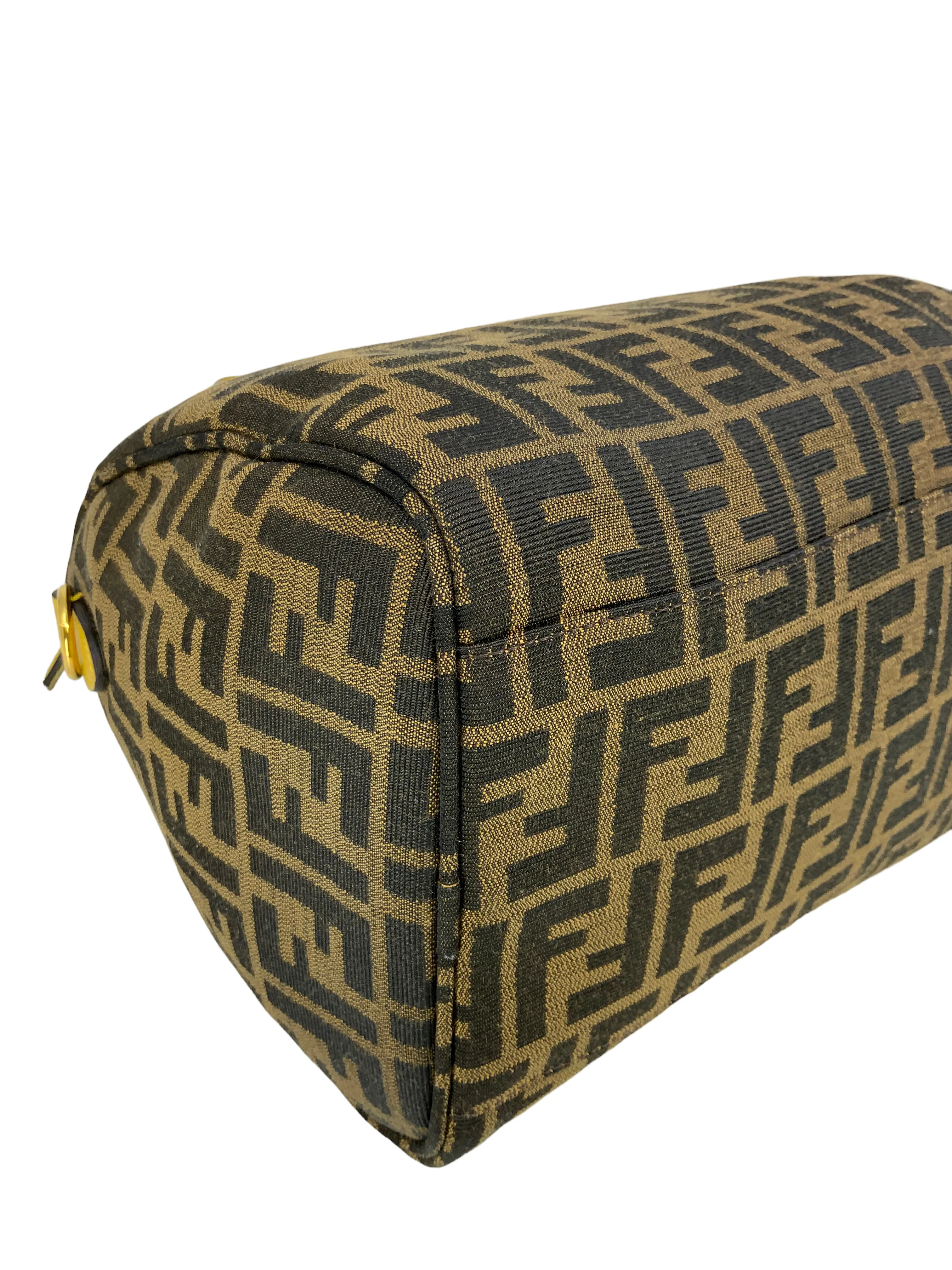 FENDI Zucca Boston Bag made of Canvas - Google SEO result