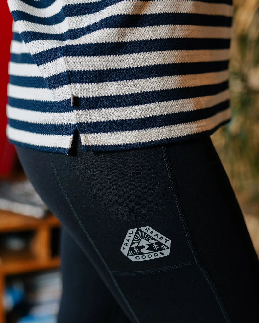 Black Eco-Friendly Leggings - Fresh Air Recycled