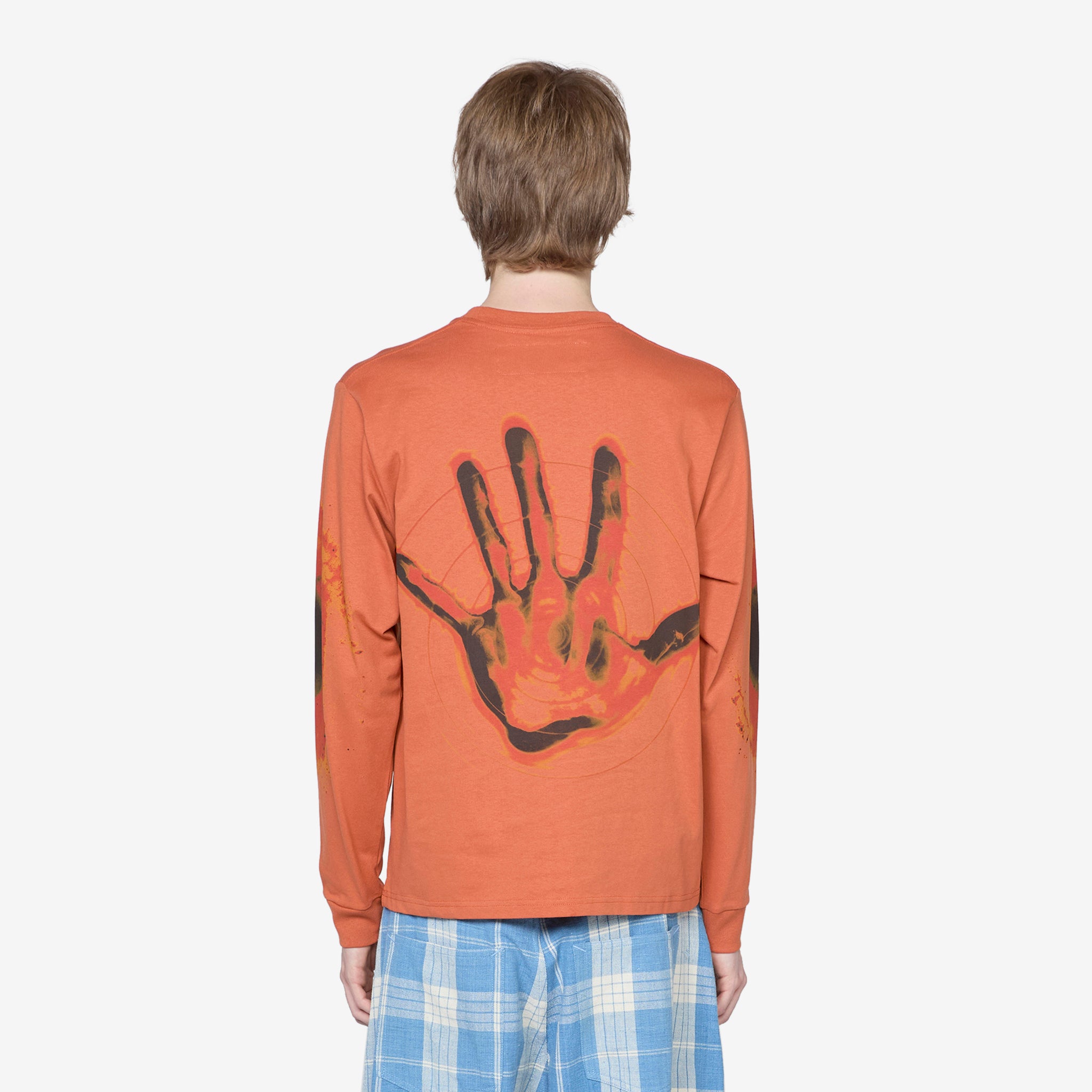 Gentle Orange Long Sleeve Shirt