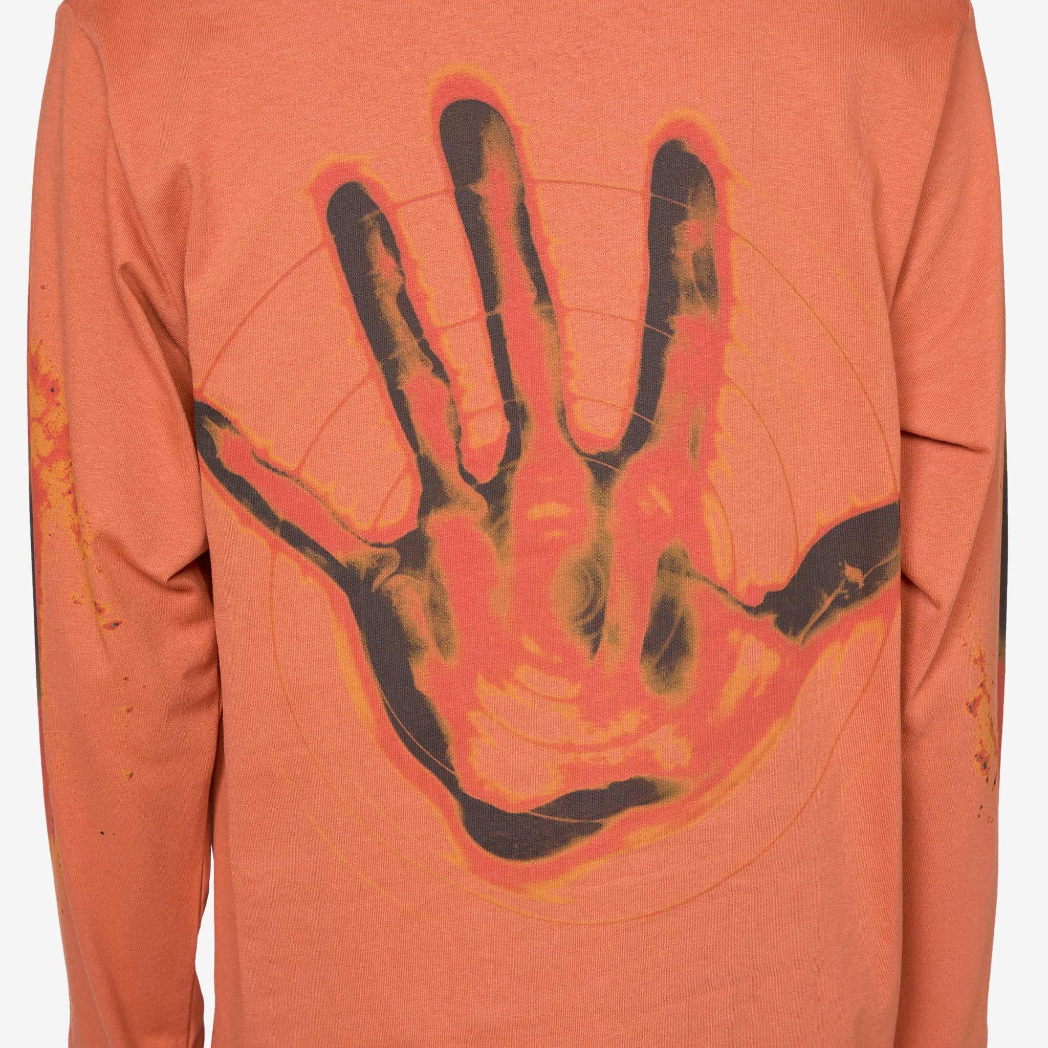 Gentle Orange Long Sleeve Shirt