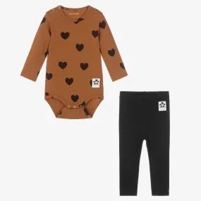 Girls Bodysuit and Leggings Set