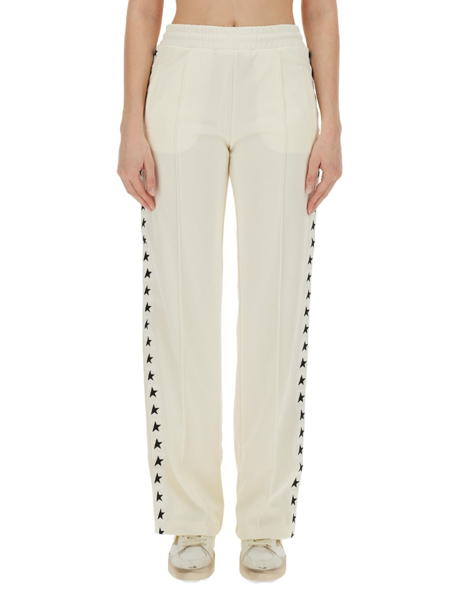 Golden Goose Jogging Pants Dorotea with Logo Bands