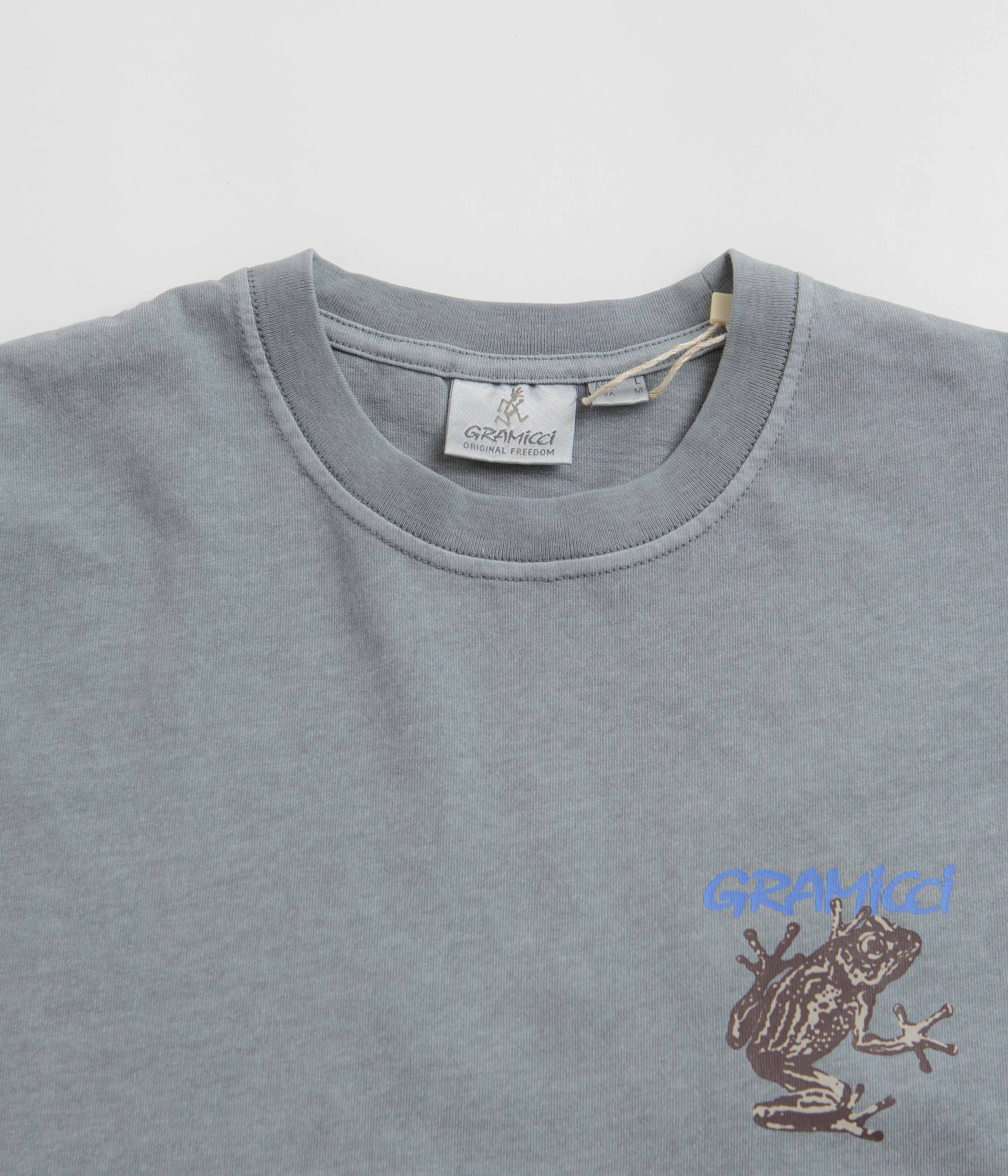 Gramicci Sticky Frog T-Shirt, Slate Pigment