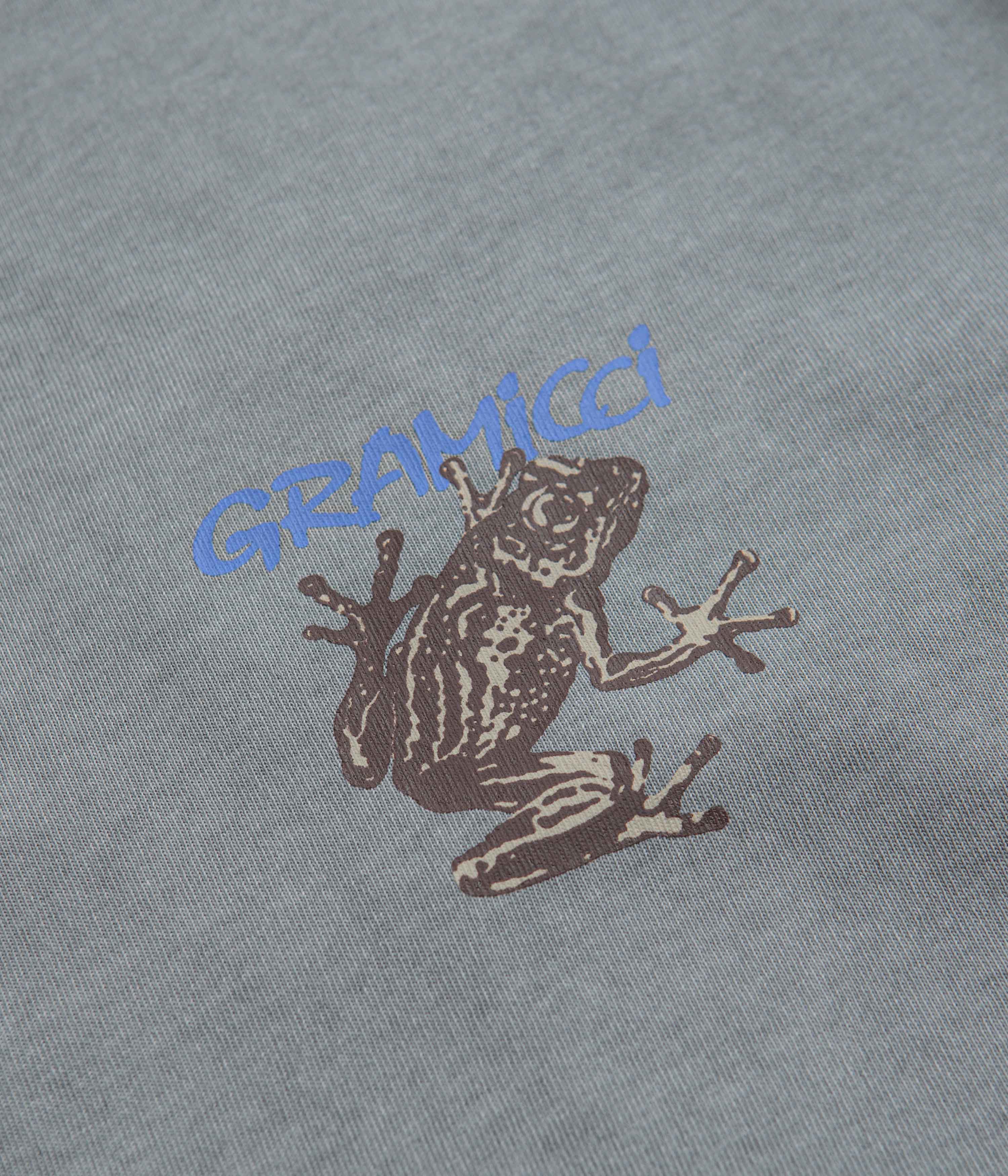 Gramicci Sticky Frog T-Shirt, Slate Pigment