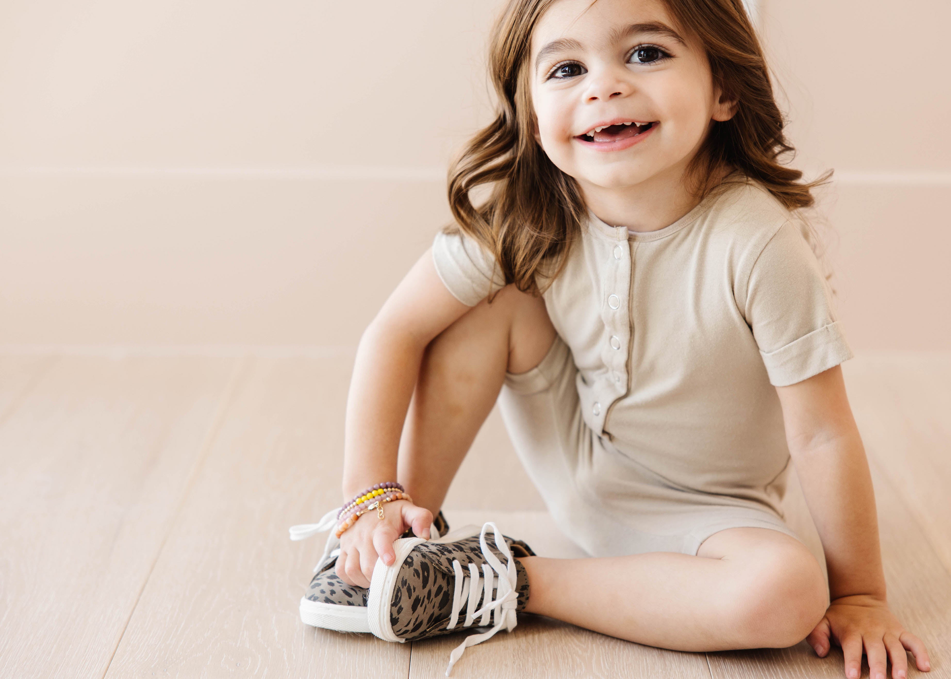 Grey Leopard Sneakers