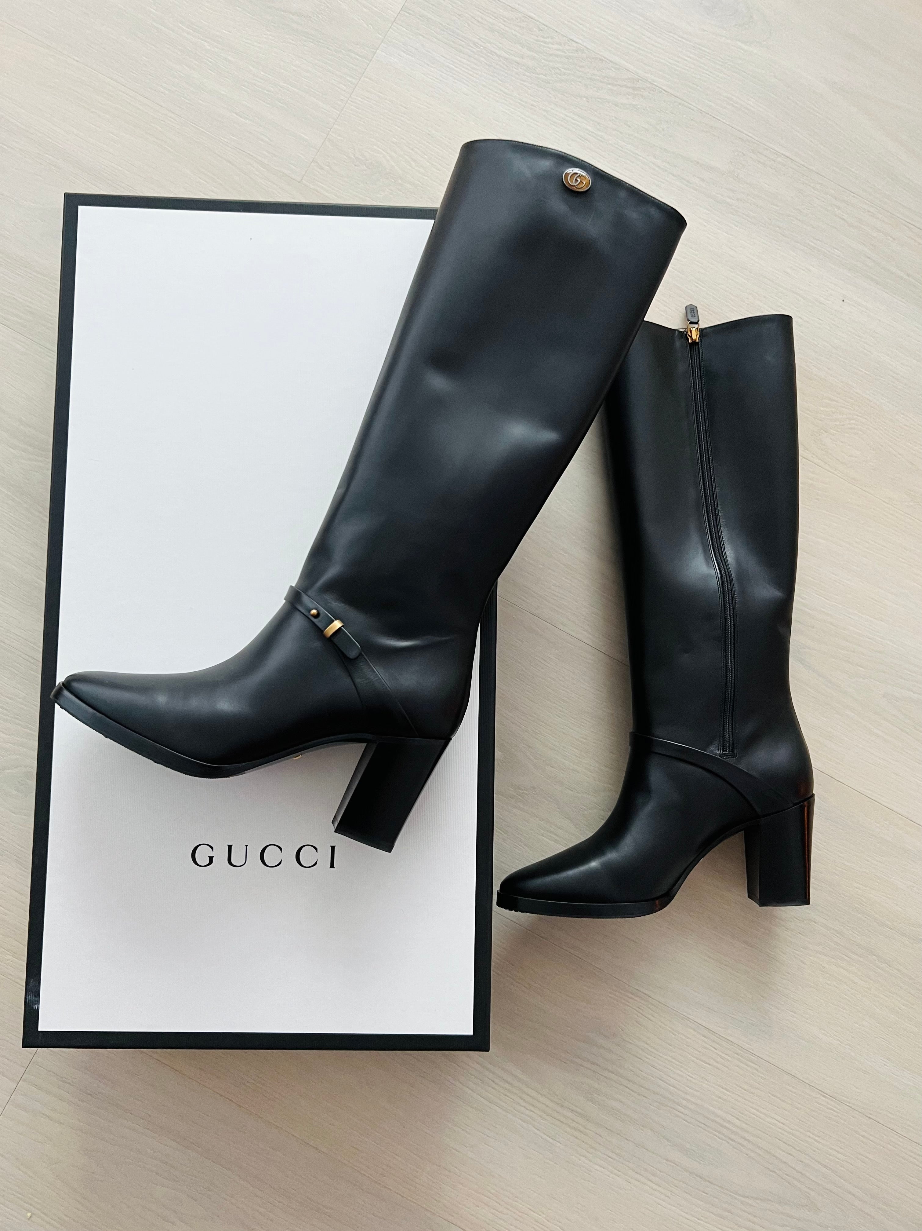 Gucci Tall GG Boots for Sale