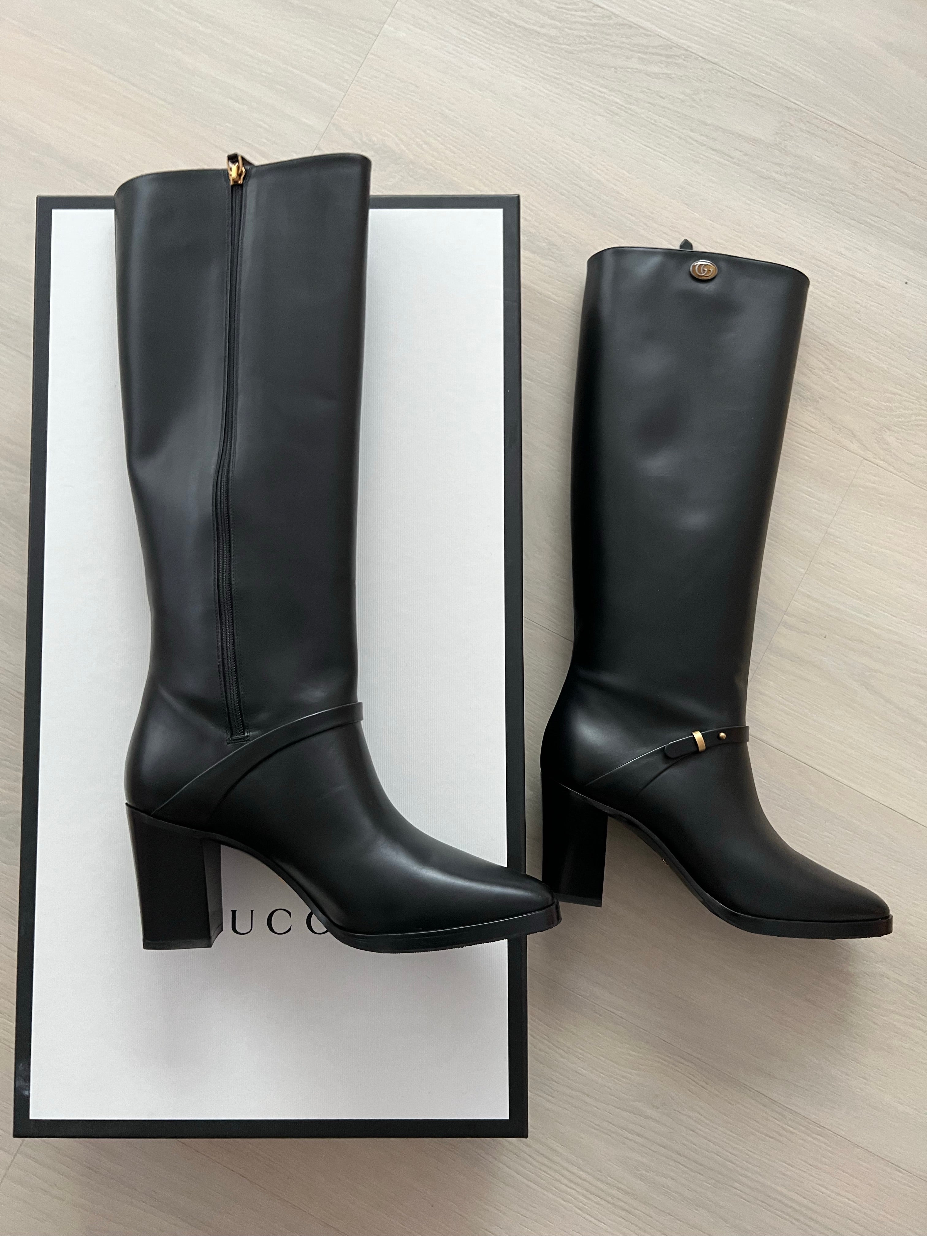 Gucci Tall GG Boots for Sale