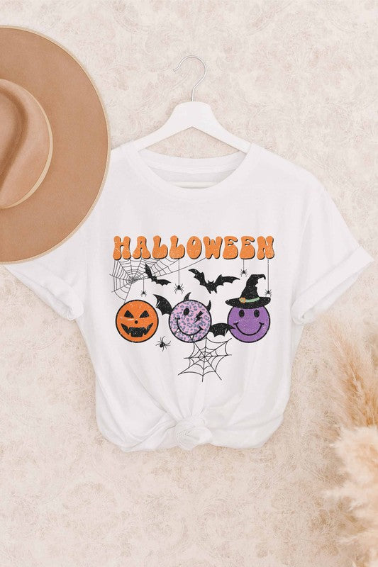 Halloween Plus Size Graphic Tee