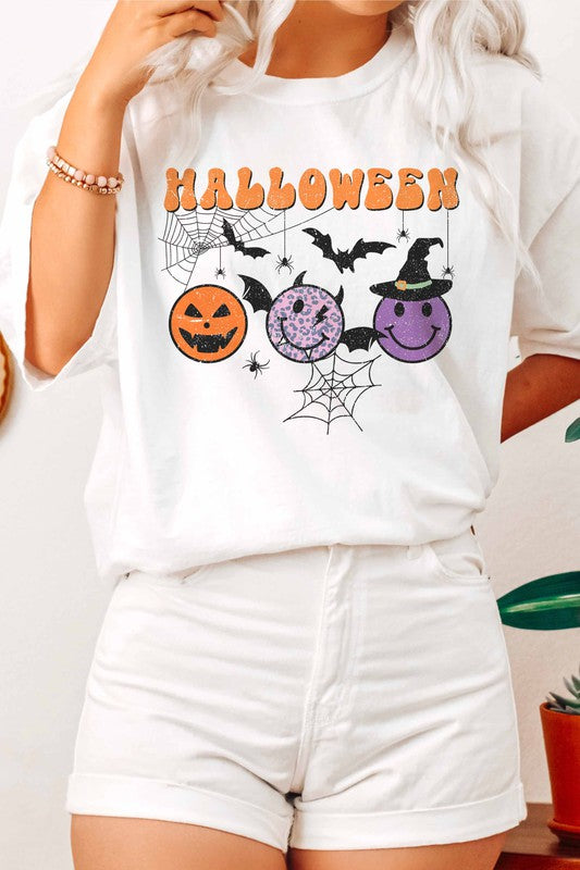 Halloween Plus Size Graphic Tee