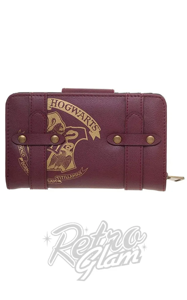 Harry Potter Burgundy Hogwarts Wallet