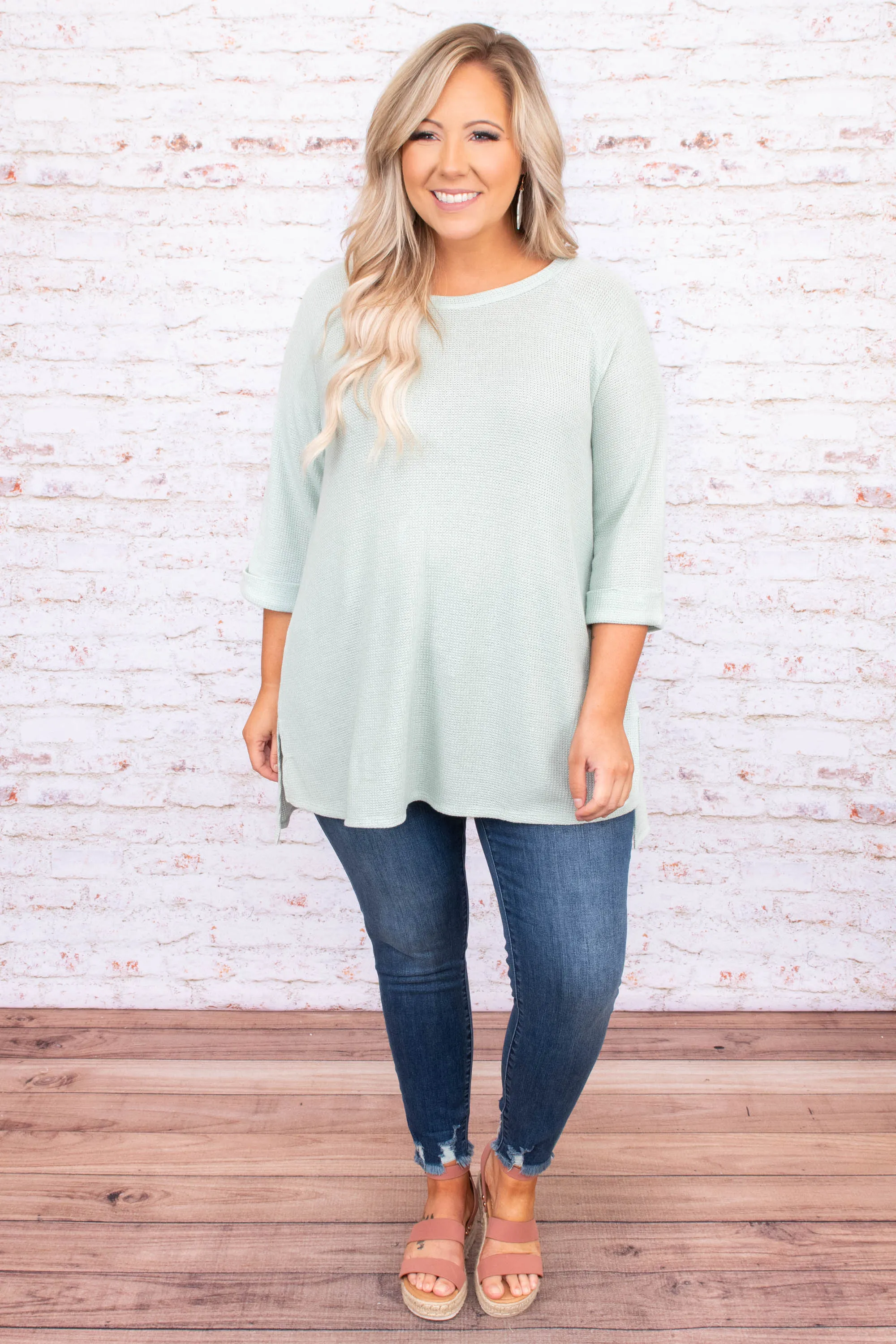 Hope In The Dark Mint Top.