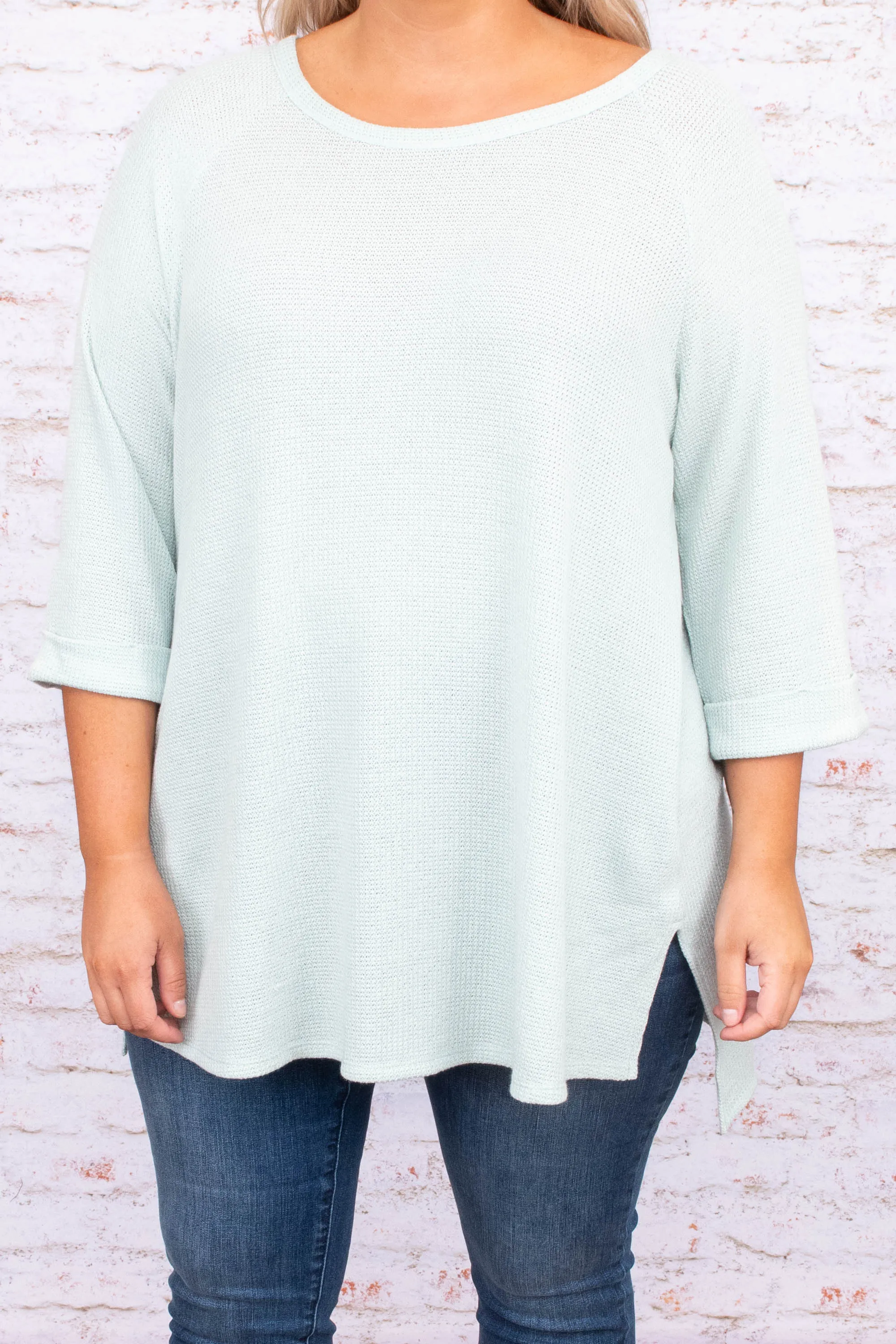 Hope In The Dark Mint Top.