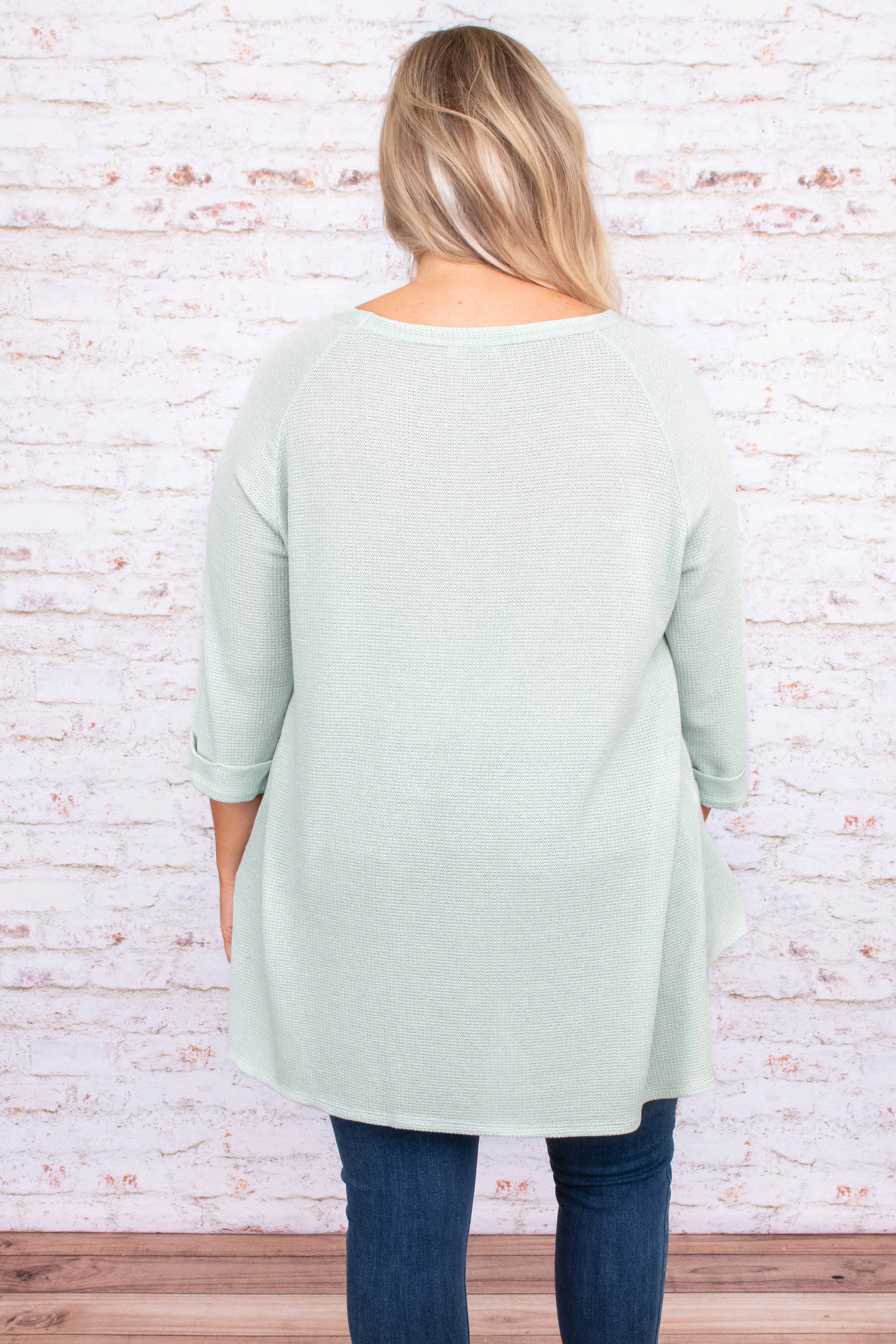 Hope In The Dark Mint Top.