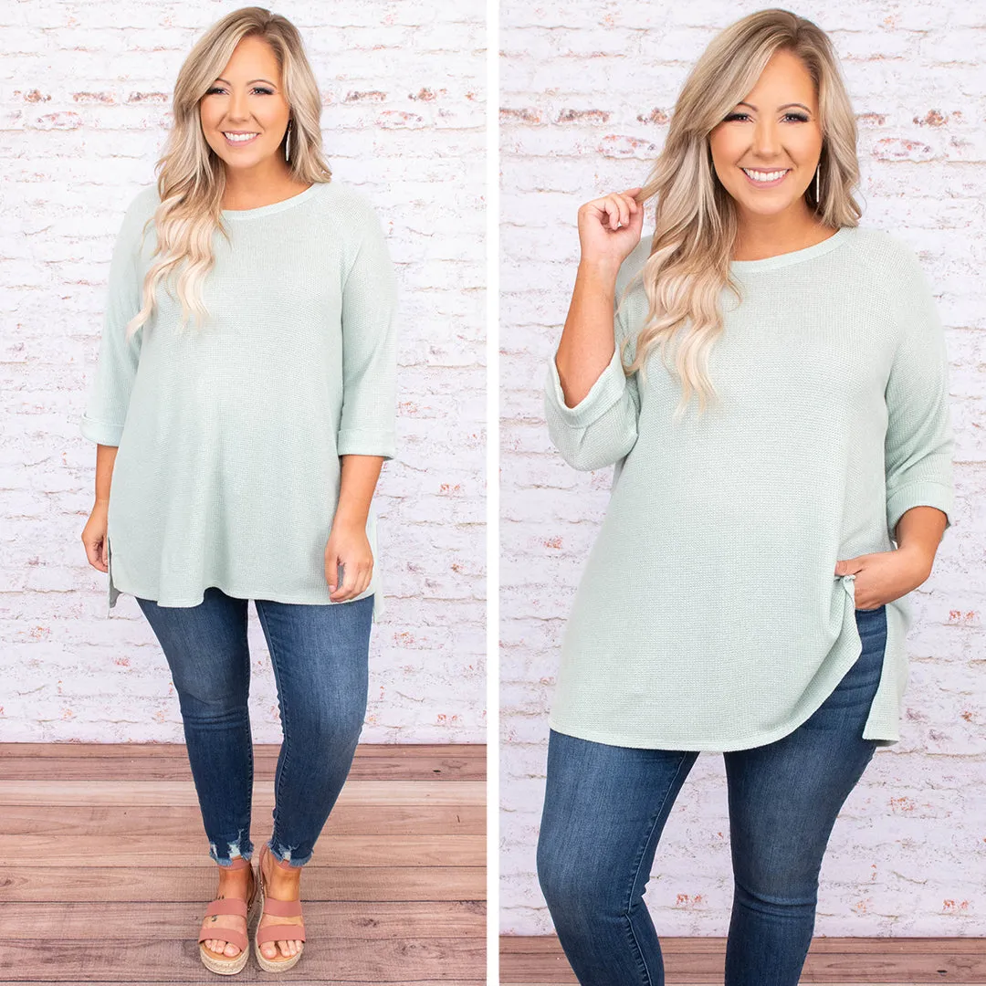 Hope In The Dark Mint Top.