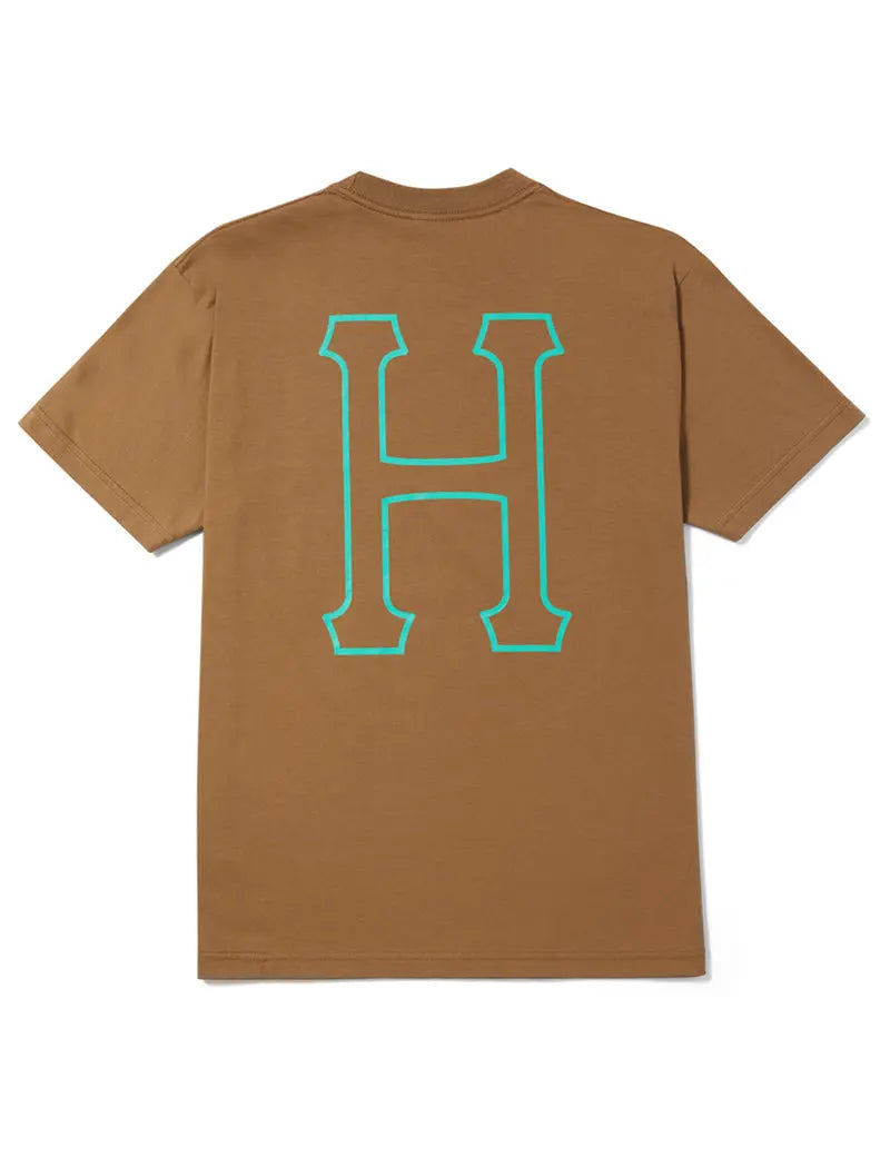 Huf women's camel short sleeve tee - one result (directly provided)