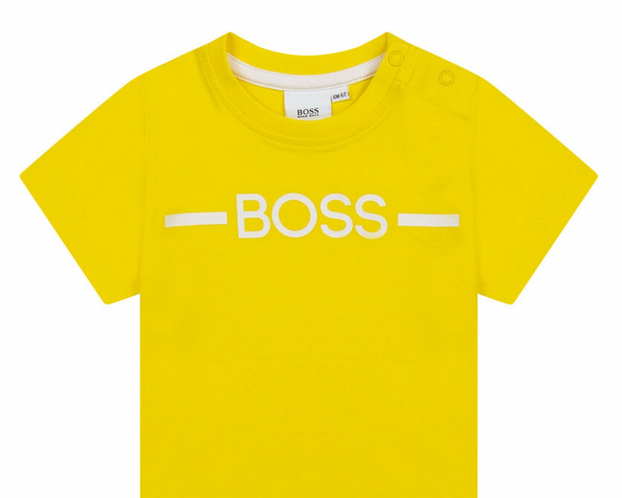 Hugo Boss Baby's J05908 535 Yellow T-Shirt