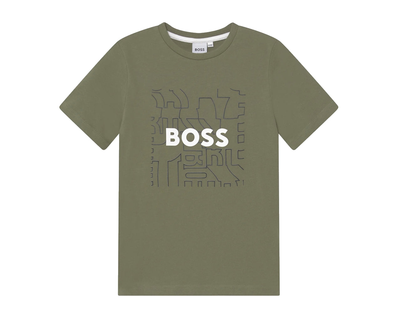 Hugo Boss Junior Cotton T-Shirt Green J25N35 724