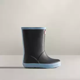 Hunter Navy/Blue Frost Children's Insulated Rain Boot