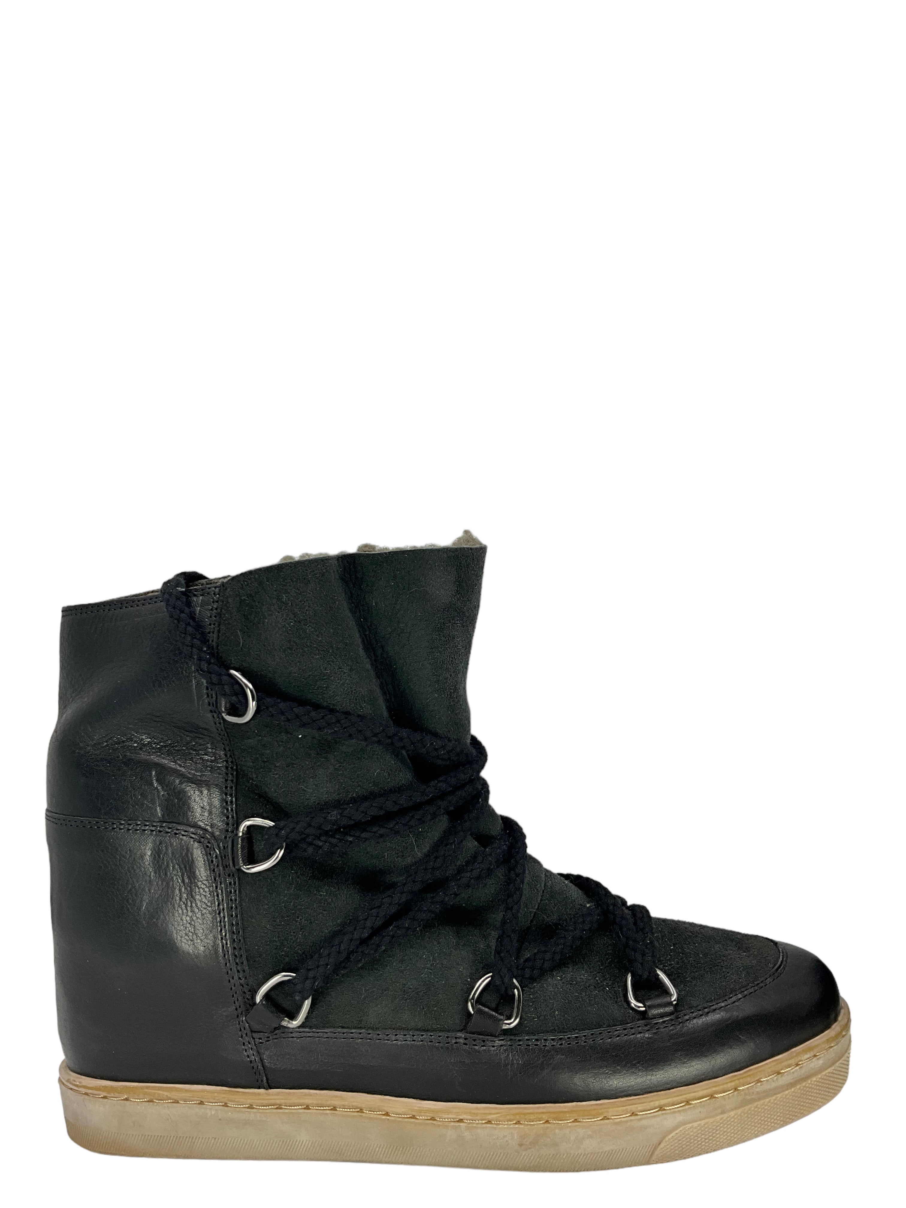 Isabel Marant Black Nowles Boots Size 11